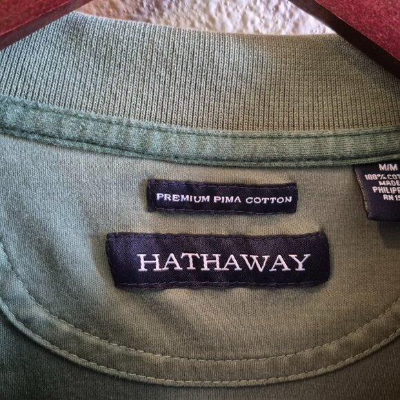 Hathaway Polo Shirt in Green - Picture 4 of 5